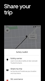 Uber - Request a ride Screenshot