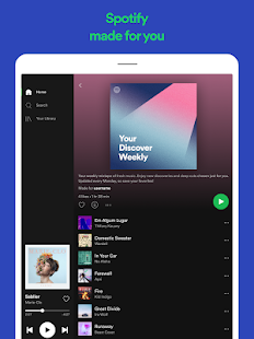 Spotify: Listen to new music and play podcasts Screenshot
