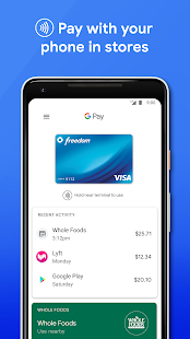 Google Pay: Pay with your phone and send cash Screenshot