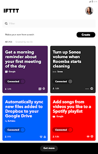 IFTTT Screenshot