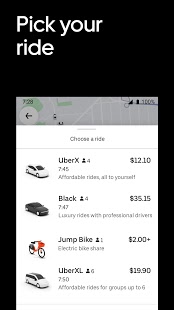Uber - Request a ride Screenshot