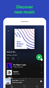 Spotify: Listen to new music and play podcasts Screenshot
