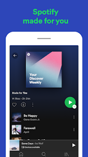 Spotify: Listen to new music and play podcasts Screenshot