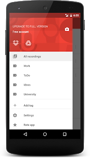 Wear Audio Recorder Screenshot