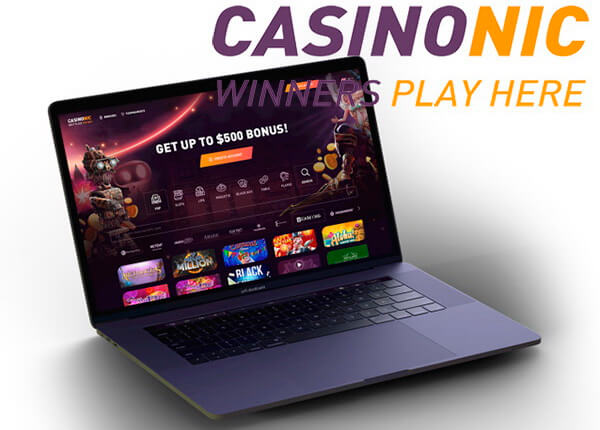 Try your luck at an online casino Casinonic Best online casino website