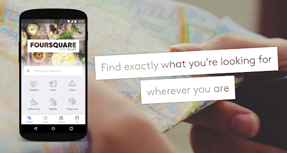 Foursquare City Guide Screenshot